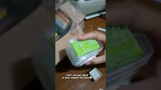 Stamp pads / ink pads swatch💖