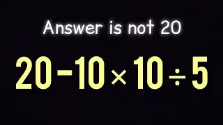 This Math Trick Will Blow Your Mind ! #pemdas 