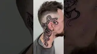 🐍 How Cool Is This Snake Tattoo By Jadereevetattoo #tattuba #tattoo #shorts #tattooartist #snake