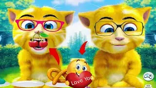 My talking ginger cat video ❣️🙏🍓🥰🤩🦁🤠