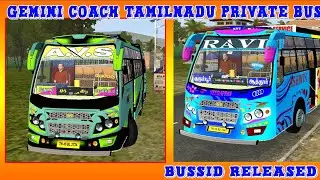 GEMINI COACH BUS MOD RELEASED🤗|BUSSID REVIEWS|