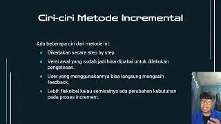 Incremental Method dari Kelompok Incremental Method