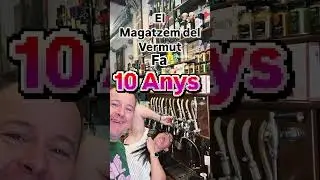 El Magatzem del Vermut fa 10 anys! Ho celebrem? #vermut #valls #magatzemdelvermut