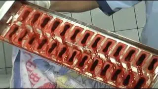 Paleta mexicana Morango com leite condensado