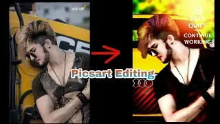 How To Jenish Naik/Photo editing Swappy power picsart editing tuutorial...