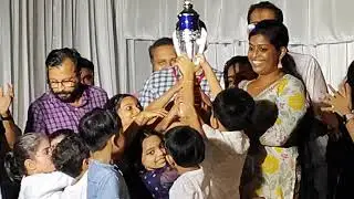 Sevak Sishu Kalolsavam Second Runner Up Presentation Nursery Trophy