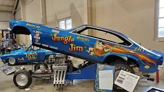 Jungle Jim's Tribute Car At Dragfest 2020