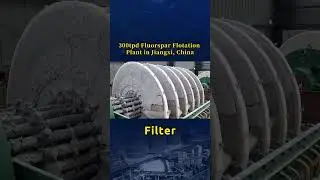 300tpd Fluorite Flotation Plant jiangxi, China