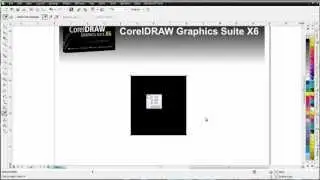 CorelDRAW X6 for beginners converting black to bitmaps