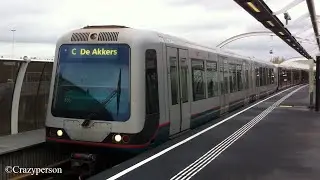 RET metro combi type B vertrek Vijfsluizen naar De Akkers (5335-5359-5354)