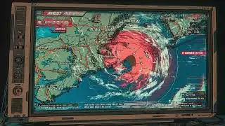 Weather Channel Vaporwave 🌧️ Synthwave Ambient | Cold Front / Frostwave