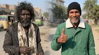70-Year Old Homeless Man Rescued From Roadside | INSANE Transformation