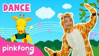 Che-che-koolay, I'm a Giraffe | Dance Along | Kids Rhymes | Let's Dance Together | Pinkfong for Kids