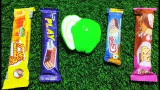 opening lolipos and many other chocolate wafer video by toli loli candy
