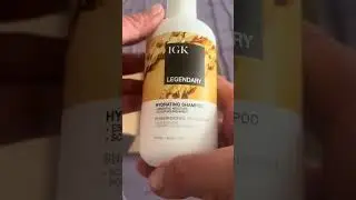 #shampoo #hydratingshampoo #igk