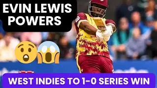 Evin Lewis Smashes Ireland! West Indies Clinch 1-0 Series Win | Match Highlights | Cricket TalksBuzz