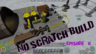 No Scratch Build Challenge - Episode 06 -Trailor Refueling Station Plus Scrap - Space Engineers