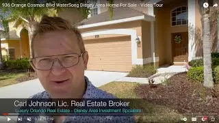 936 Orange Cosmos Blvd WaterSong Disney Area Home For Sale - Video Tour