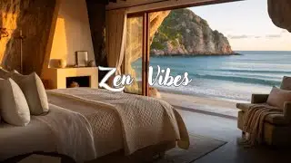 Booking a luxurious seaside hotel room – Soft relaxing music for sleep, focus, and calm mind.