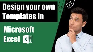 Excel Designing - Create your own Templates or Thumbnails in Excel by Code with JSA