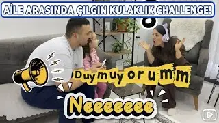 Kulaklık Challenge Whisper Challenge  #shorts #shortvideo #baby #lina #elifsinem #minecraft #roblox