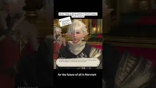 представьте, что вы играете в #ffxiv и думаете, что это НЕ политика 💀