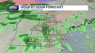 Watch: Light snow, freezing rain tonight