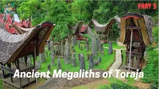 Exploring Ancient Megalithic Bori Kalimbuang & The biggest burial site of Lemo | Tana Toraja Part: 3