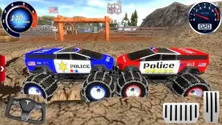 Juegos De Carros Police Monster Truck Impossible Driver Car Extreme Racing For Android Mud Gameplay