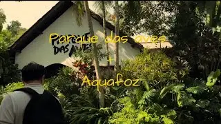 Parque das aves + Aquafoz 🦜🐟                                #vlog2