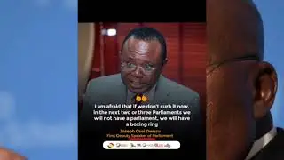 Joe Wise CRIES over new minority leadership in parliament. 