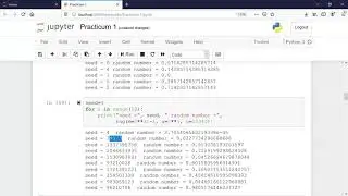 Math 414 - Practicum 1 -  Random Number generators in Python