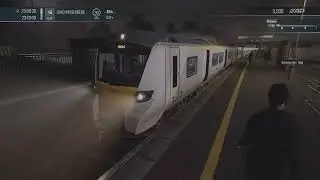 Late Night Class 700 Service to Dartford from Rainham - Southeastern High Speed TSW5