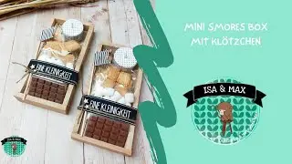 Mini Smores Box mit Klötzchen