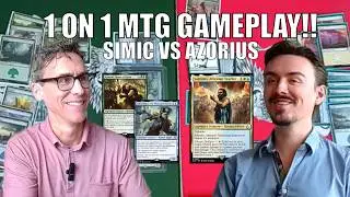 Игровой процесс MTG Commander 1 на 1 &mdash; Колода Simic Partners против Azorius!!