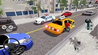 Online Cab Service Duty 2020  City । Taxi Driving Simulator Game । Android Gameplay