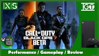Xbox Series X | Бета-версия Call of Duty Black Ops 7 | Производительность / Геймплей / Обзор