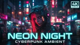 Cyberpunk 🌃 Neon Megacity Ambient | Dystopian Electronica for Night Focus