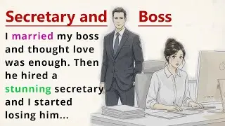 Secretary and Boss ⭐ Learn English with Stories  | Level 3 English Listening & Speaking Practice