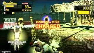 Diabolical Pitch gameplay (Kinect game)