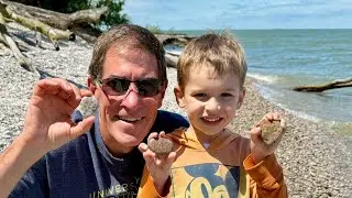 My First Lake Erie Rock Hunt