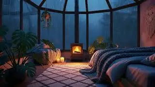 Relaxing Kalimba and Soft Rain - Healing Sleep Music for Insomnia and Deep Rest
