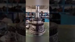 CNC turret removal process, CNC spindle rotation #machine #spindle #spindlerepair #trending
