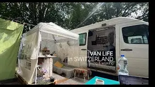 Living on a campsite in Switzerland, Summer 2025