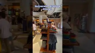 The Universal Store at Universal Studios #universalstudios #hollywood #shopping #themepark #shorts
