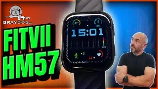 FitVII HM57 Smartwatch Review - Best Smartwatch Under $50!