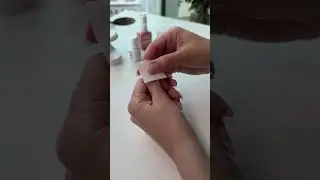 upgrading my nails at home (pink pearls) 💅