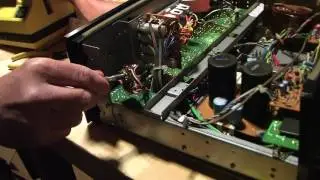 Fisher CA-880 Amplifier Project Part 2 of 4 – one ch out, surprise problem, fixed