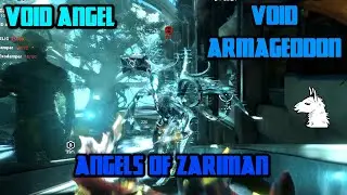 Let's Play Warframe - Angels of Zariman - How to Void Armageddon (Defeat the Void Angel)