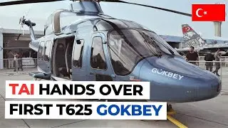 Первый вертолёт T625 Gokbey, произведённый в Турции, поступает на замену стареющего парка Bell Huey в США